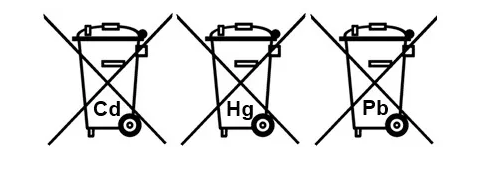 Symbol Batterieentsorgung Tonne