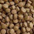 Futterabletten braun Linse