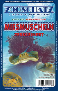 Frostfutter Miesmuschelfleisch gehackt