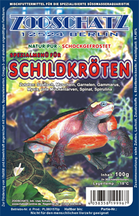 Frostfutter für Schildkröten